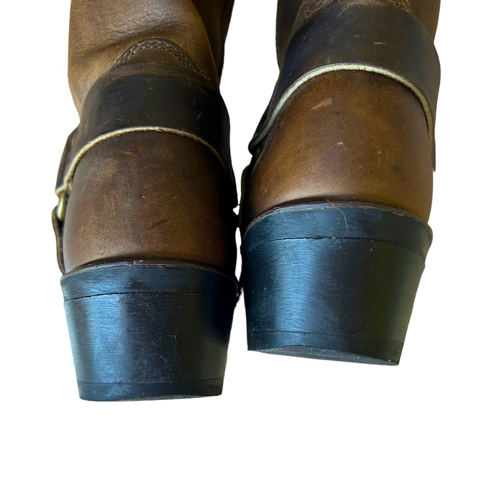 Classic Frye Harness Moto Boots - Picture 9 of 14